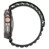 Spigen WBF1 Pasek tkaninowy / opaska materiałowa Apple Watch Ultra 49 mm | Series 11/10 46 mm | 9/8/7/SE 45/44 mm – Czarno-zielony